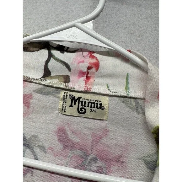 Show Me Your MuMu Garden of Blooms Robe One Size Multi Bridal Floral 3/4 Sleeve - Picture 2 of 4